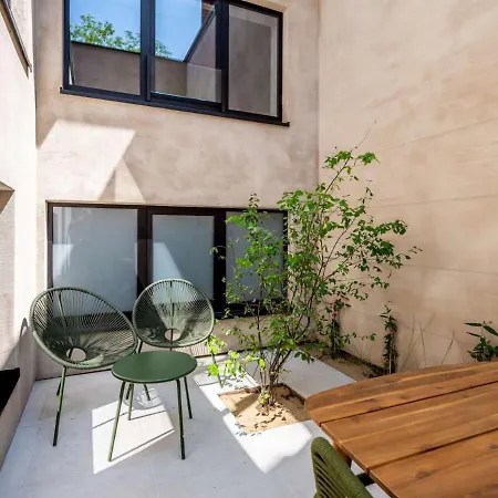 - Audrey - Luxe Nieuwbouw 7p, Ruime Patio & Garage Appartement *